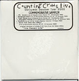 Counting Crows - European Summer Tour 2000 - Commerative Sampler