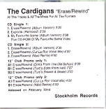 The Cardigans - Erase / Rewind - The Remixes