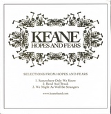 Keane - Selections From Hopes And Fears